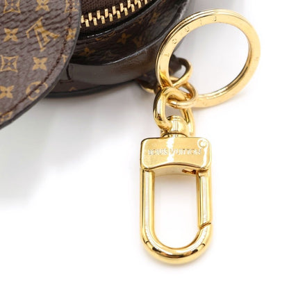 Louis Vuitton Monogram Porte Cles Papi Leather Key Holder Pouch Case Charm — view 6