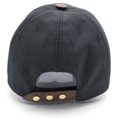 Louis Vuitton Cap LV Get Ready Noir Monogram Canvas Leather Black — view 2