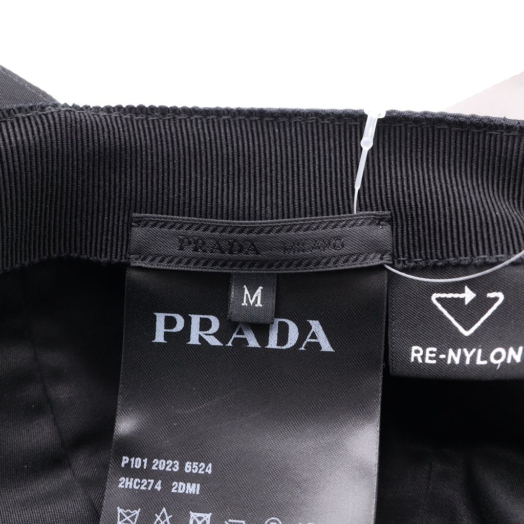 Prada Baseball Cap Black Nylon — view 8