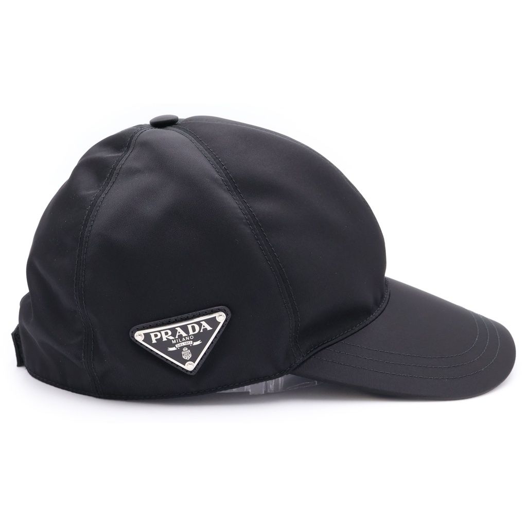 Prada Baseball Cap Black Nylon — view 3