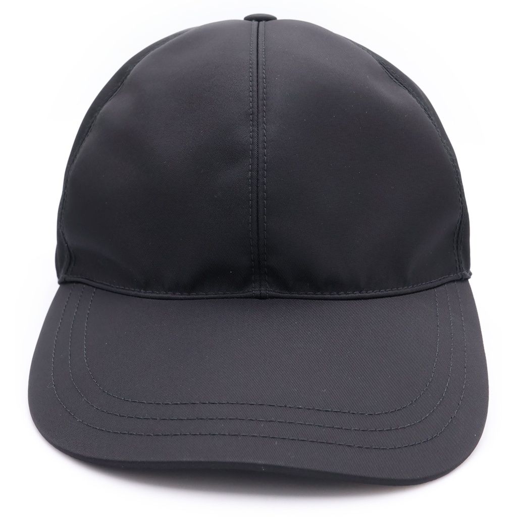 Prada Baseball Cap Black Nylon — view 4
