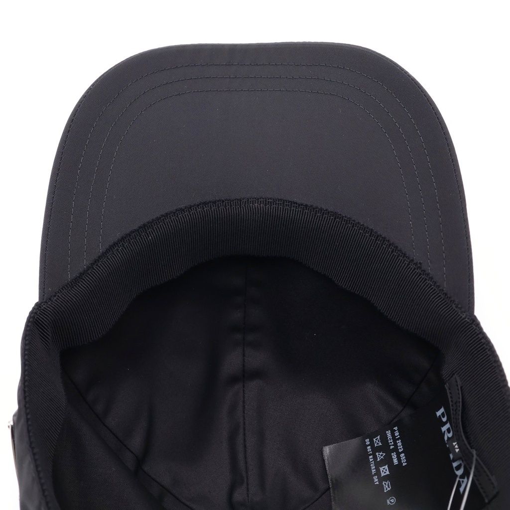 Prada Baseball Cap Black Nylon — view 5