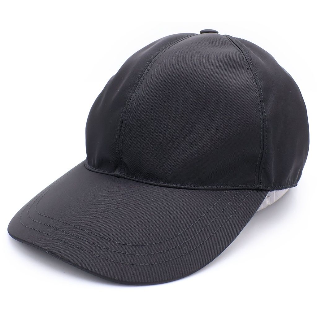 Prada Baseball Cap Black Nylon