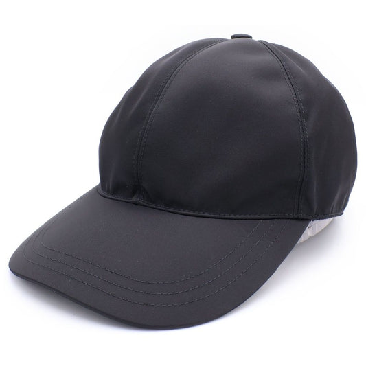 Prada Baseball Cap Black Nylon