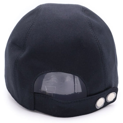 Hermes Davis Patch Logo Series Baseball Cap Hat Black — view 2