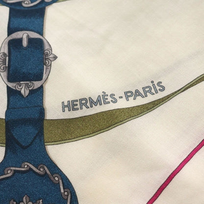 Hermes Carre Geant Scarf Morning Walk Cashmere Silk — view 2