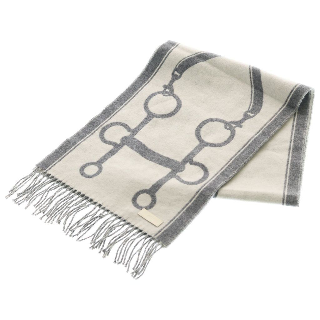 Hermes Mors Logo Scarf