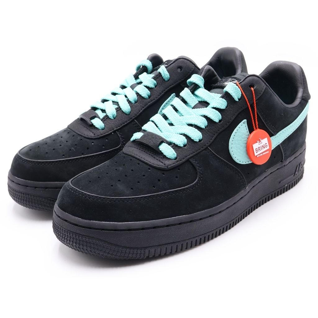 Tiffany & Co Nike Air Force 1 Low Black Air 1 Low Cut Sneakers Us8 — view 2