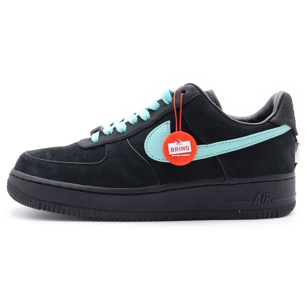 Tiffany & Co Nike Air Force 1 Low Black Air 1 Low Cut Sneakers Us8