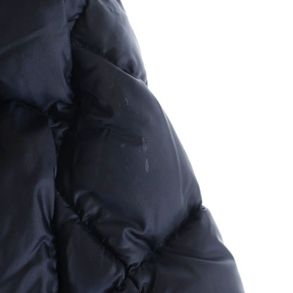 Moncler Bramant Patch Logo Hooded Down Jacket Navy — view 6