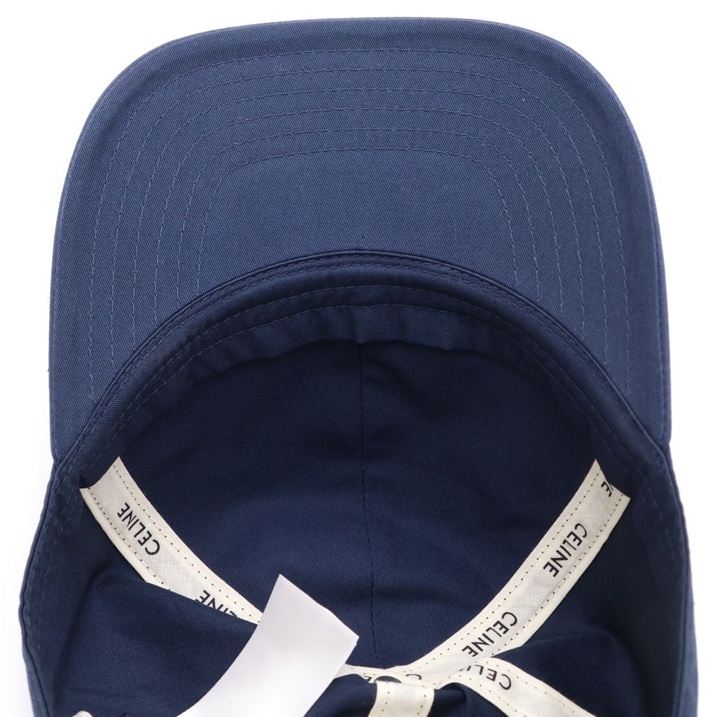 Celine Initial Base Ball Cap Navy — view 5
