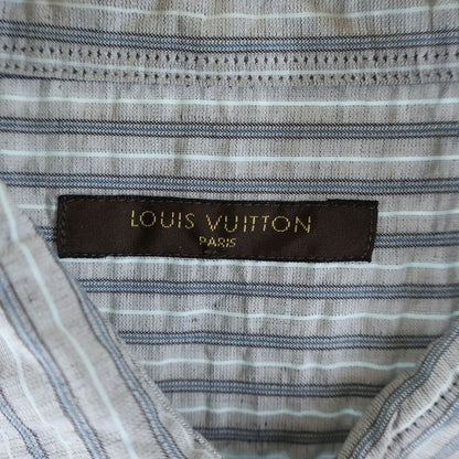 Louis Vuitton Cotton Striped Shirt Gray — view 8