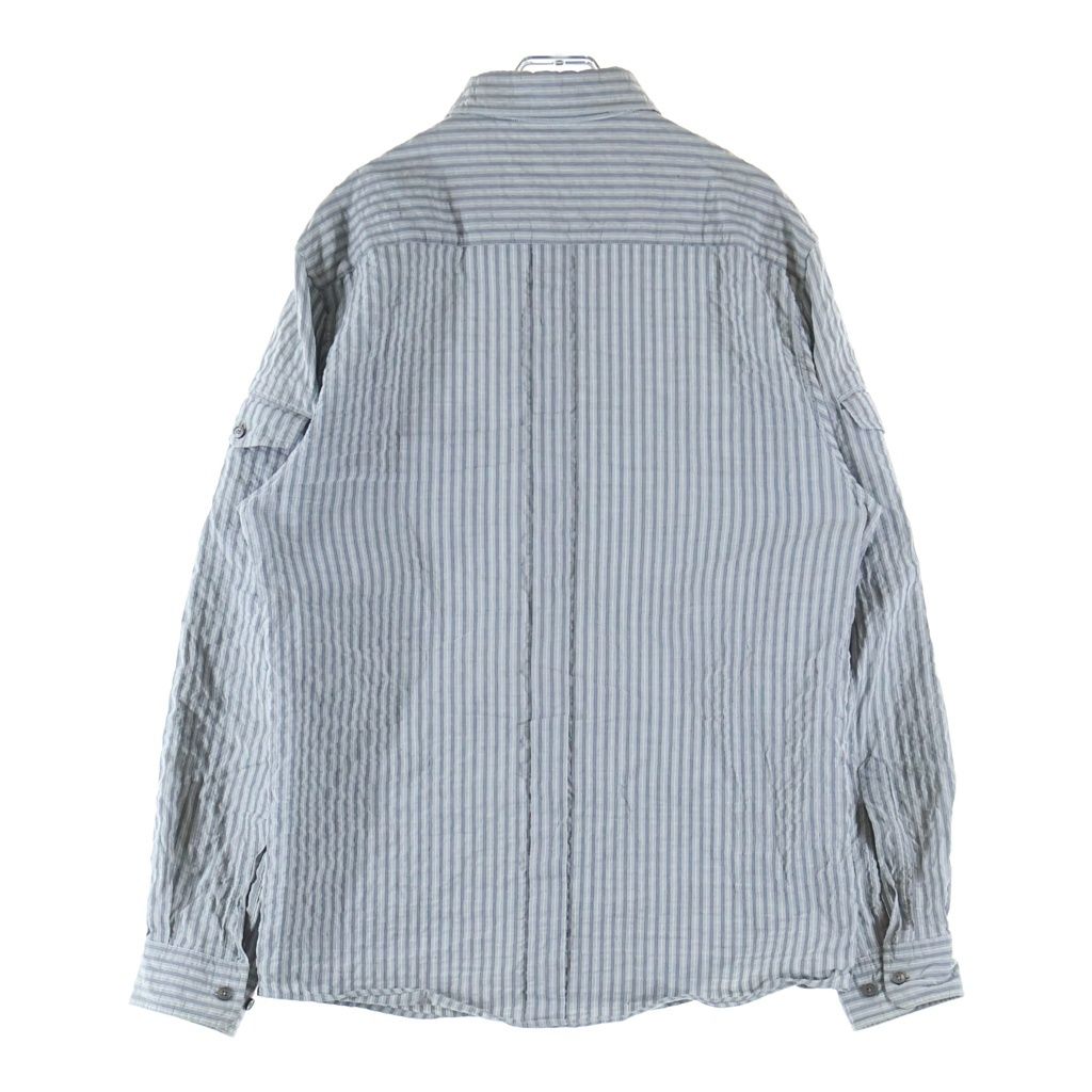 Louis Vuitton Cotton Striped Shirt Gray — view 2