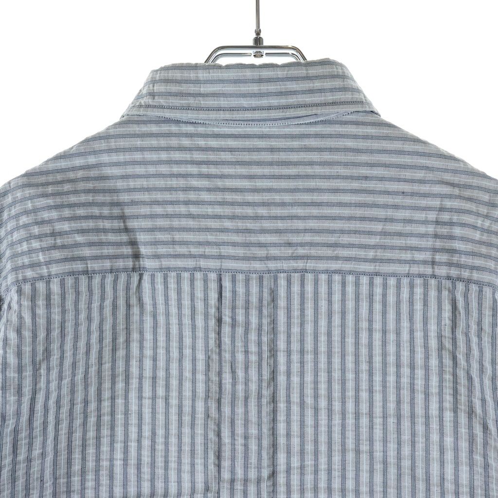 Louis Vuitton Cotton Striped Shirt Gray — view 4