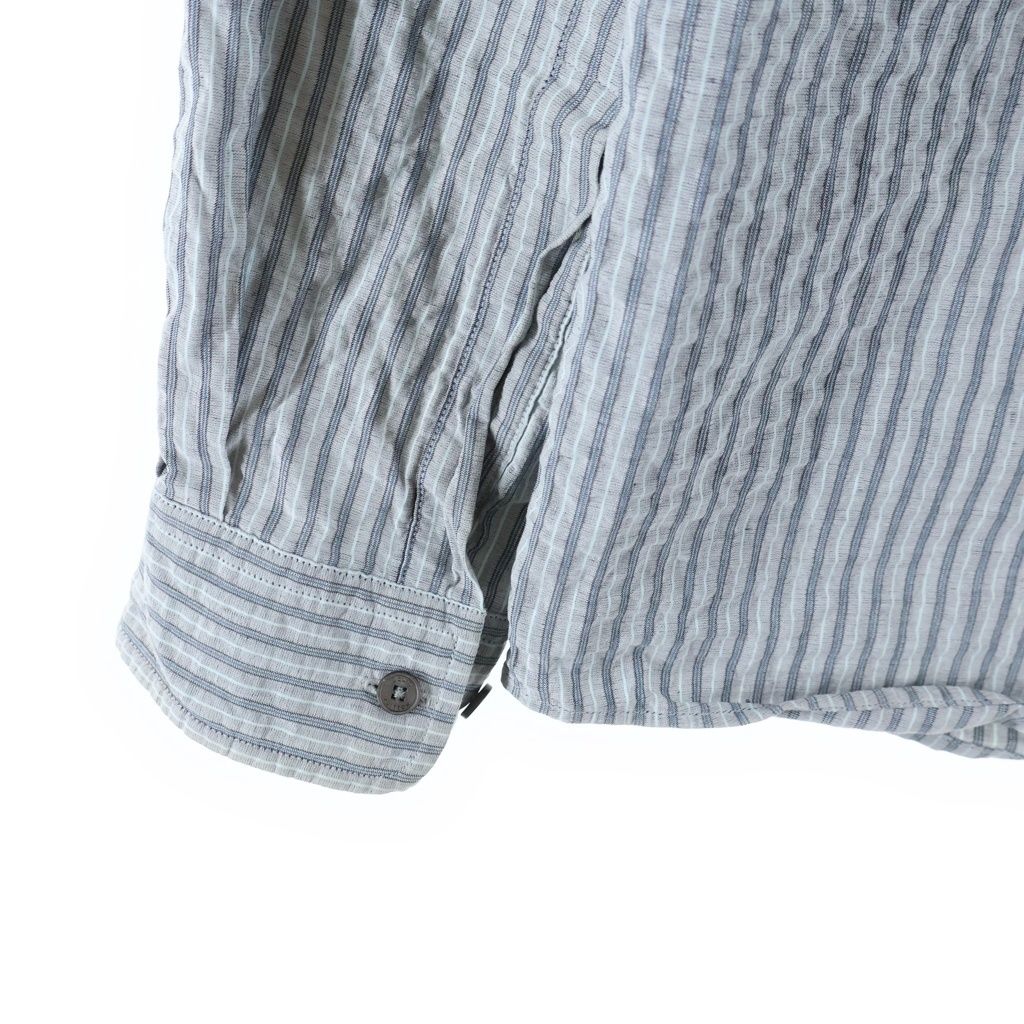 Louis Vuitton Cotton Striped Shirt Gray — view 5