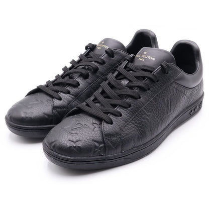 Louis Vuitton Monogram Empreinte Luxembourg Line Sneakers Black Leather 8 — view 2