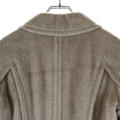 Louis Vuitton 10 Button Soutien Collar Wool Coat Beige — view 4