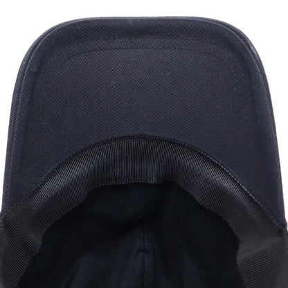 Miu Miu Logo Embroidery Baseball Cap Black — view 5