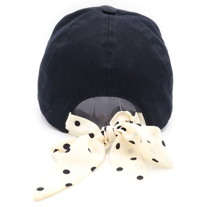 Miu Miu Logo Embroidery Baseball Cap Black — view 2