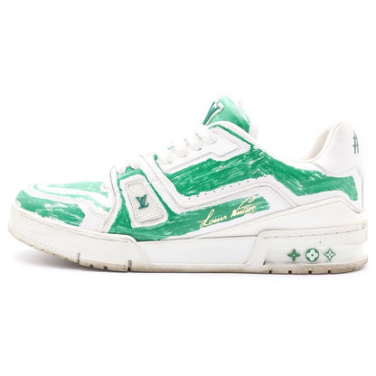 Louis Vuitton LV Trainer Sneaker LV Low Cut Sneakers Green