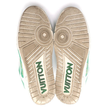 Louis Vuitton LV Trainer Sneaker LV Low Cut Sneakers Green — view 5