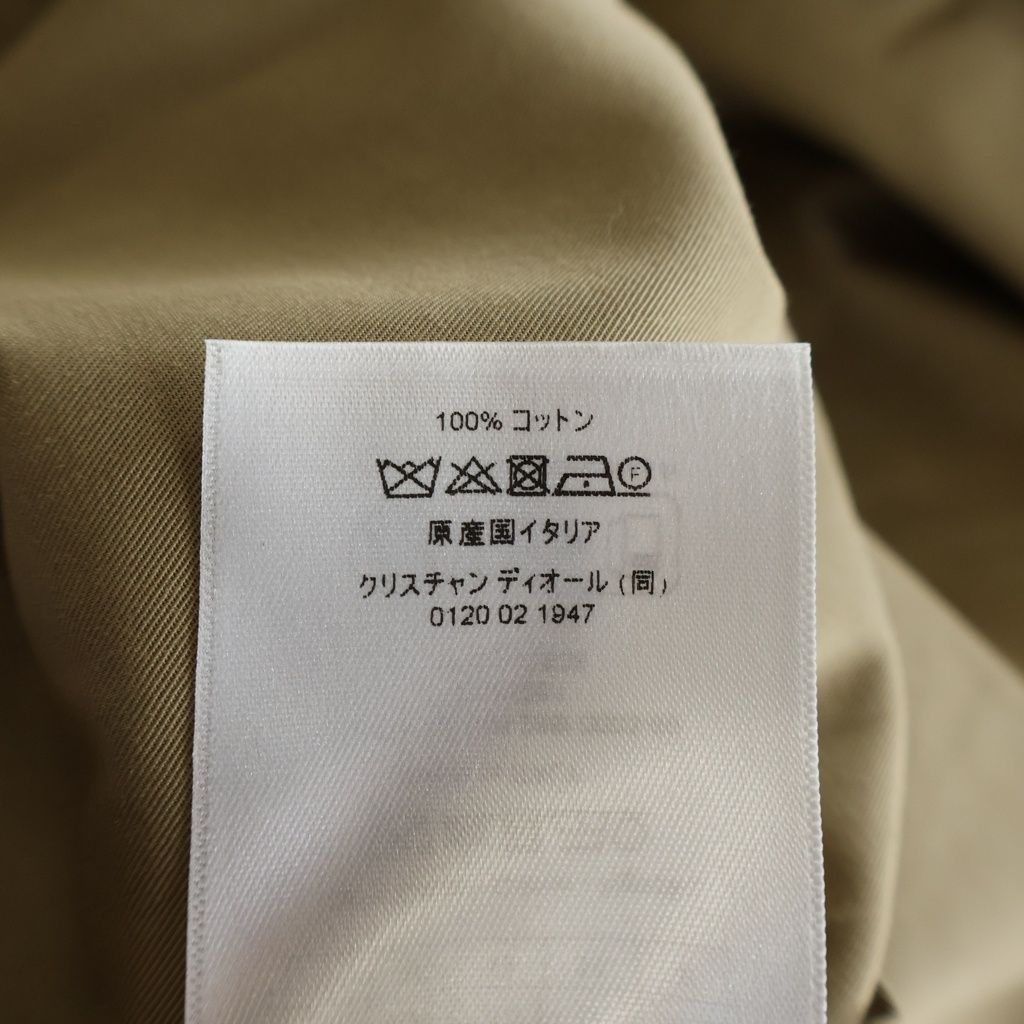 Dior Beige Embroidery Trench Coat 38 — view 8
