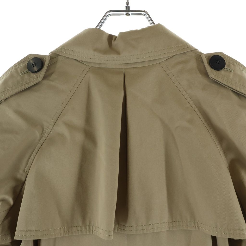 Dior Beige Embroidery Trench Coat 38 — view 4
