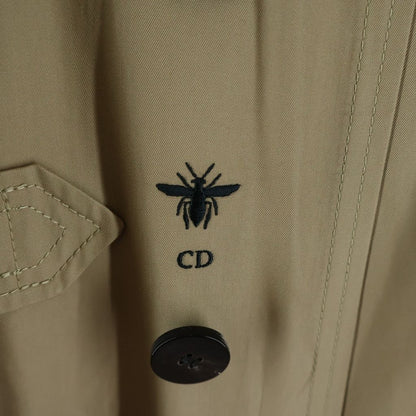 Dior Beige Embroidery Trench Coat 38 — view 6