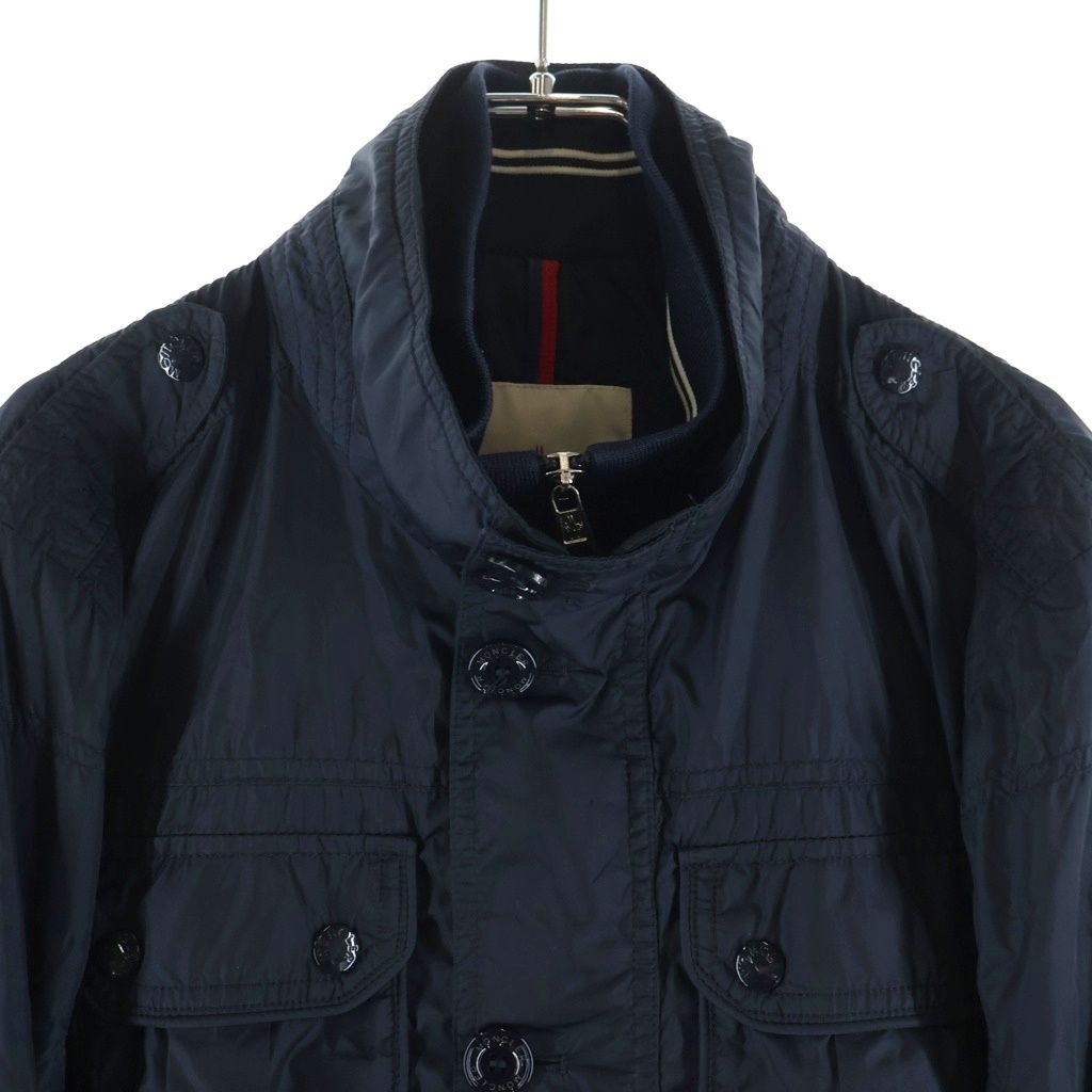 Moncler Mate Nylon Jacket Navy — view 3