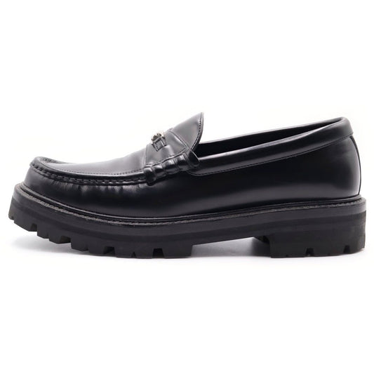 Celine Chunky Trionphe Loafer Triomphe Leather Loafers Black