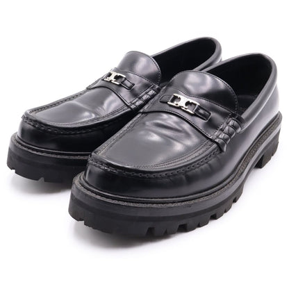 Celine Chunky Trionphe Loafer Triomphe Leather Loafers Black — view 2