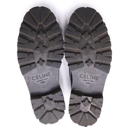 Celine Chunky Trionphe Loafer Triomphe Leather Loafers Black — view 5