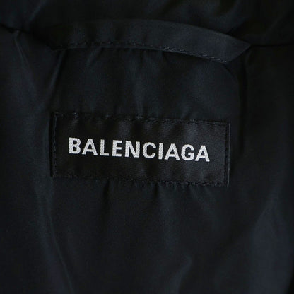 Balenciaga Batting Vest Logo Embroidery Puffer Black — view 6