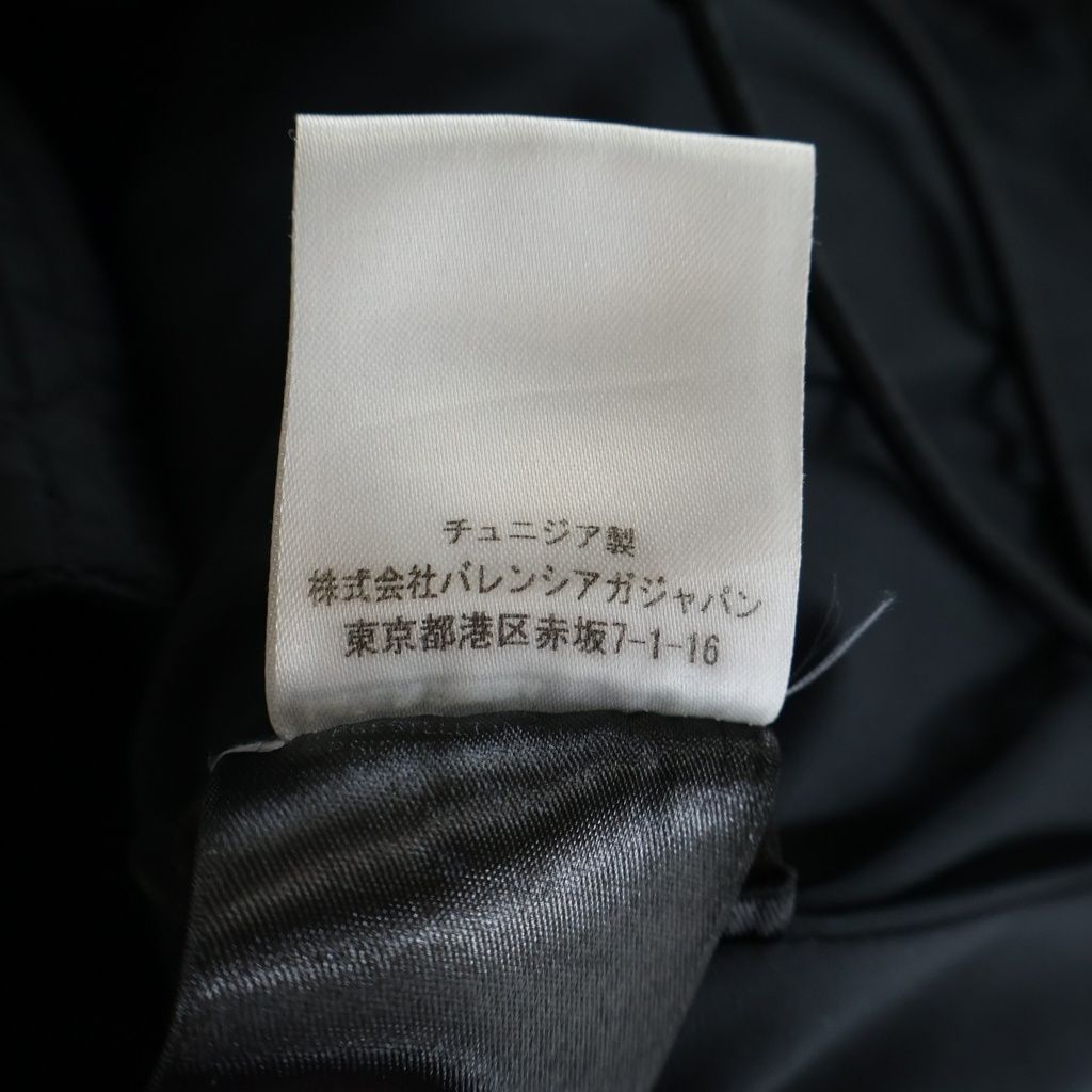Balenciaga Batting Vest Logo Embroidery Puffer Black — view 8