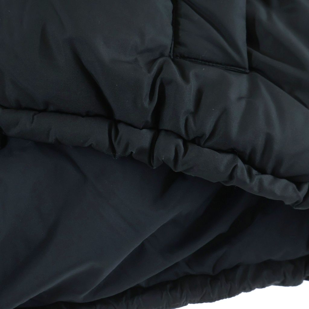 Balenciaga Batting Vest Logo Embroidery Puffer Black — view 5