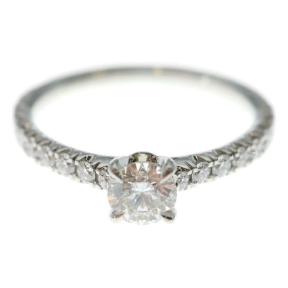 Cartier Solitaire Ring Diamond Silver — view 4