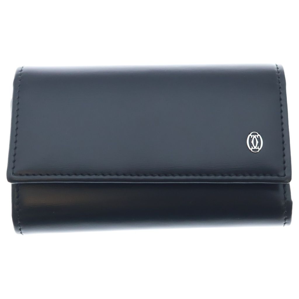 Cartier Pasha Line 6 Key Case Black Key Holder
