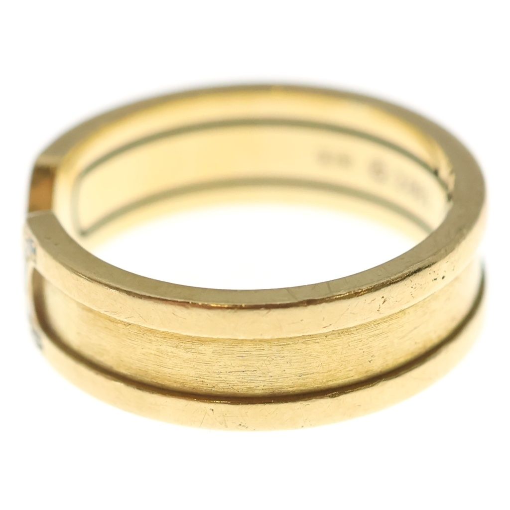 Cartier 2C C2 Diamond Ring YG Gold — view 4