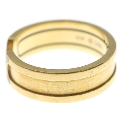 Cartier 2C C2 Diamond Ring YG Gold — view 4