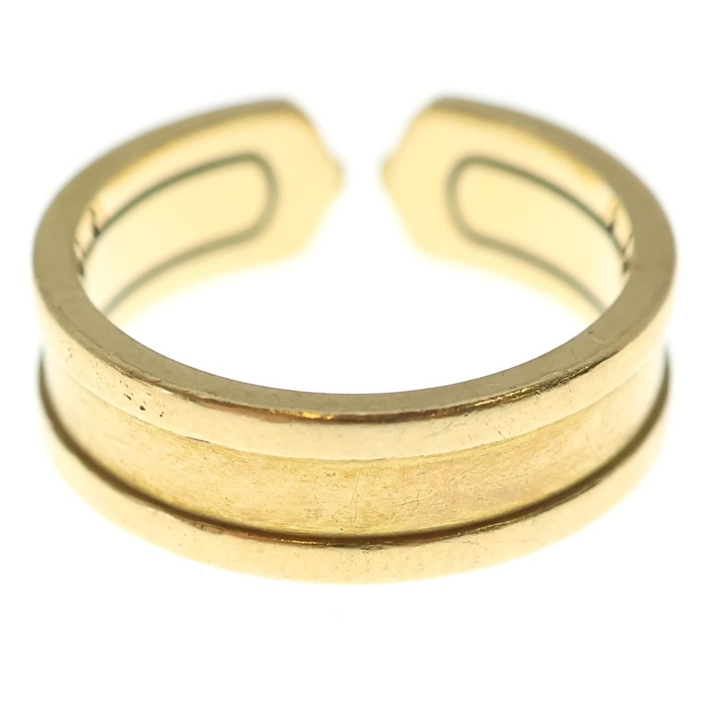 Cartier 2C C2 Diamond Ring YG Gold — view 2