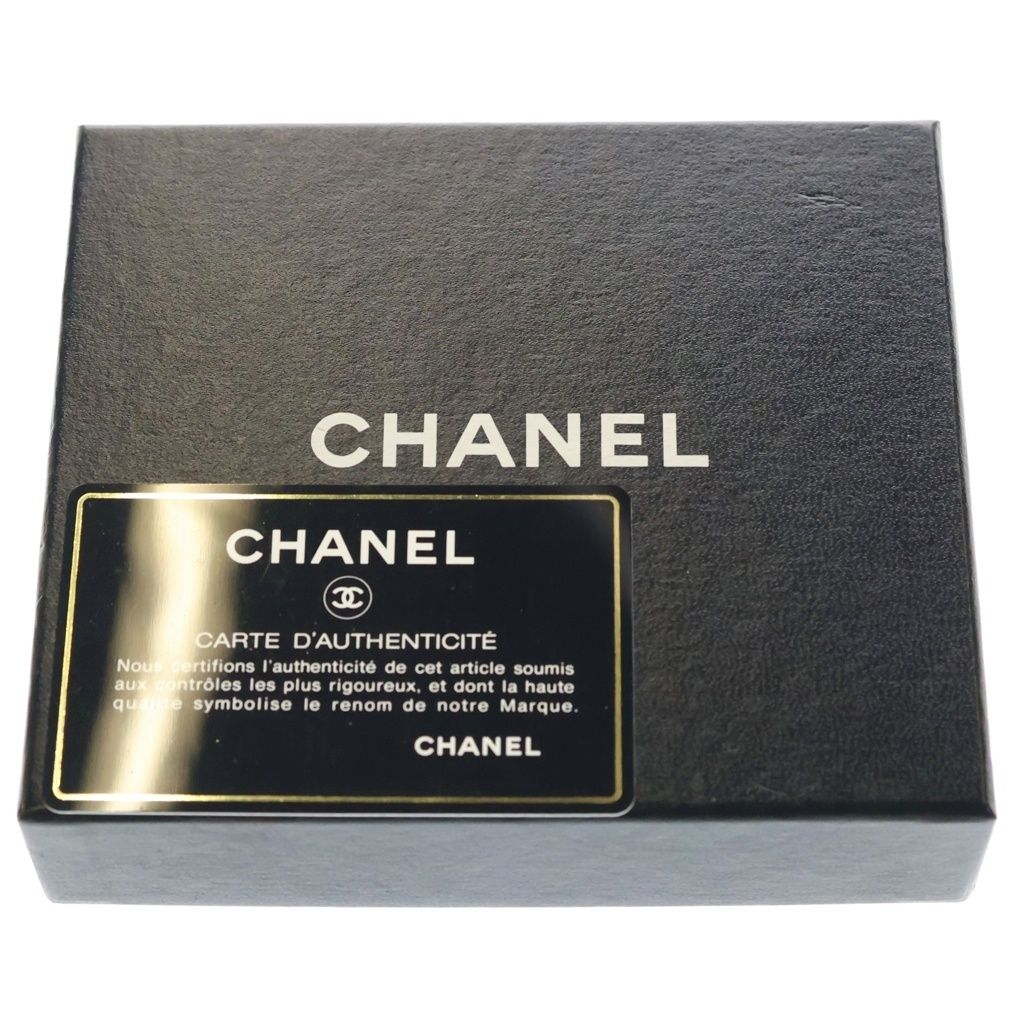 Chanel CC Logo Caviar Leather Compact Wallet Bifold Pink — view 6