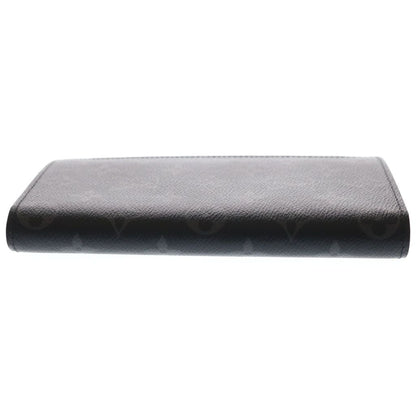 Louis Vuitton Monogram Eclipse Portefeuille Brazza Wallet Bifold Black — view 3
