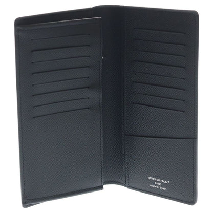 Louis Vuitton Monogram Eclipse Portefeuille Brazza Wallet Bifold Black — view 4