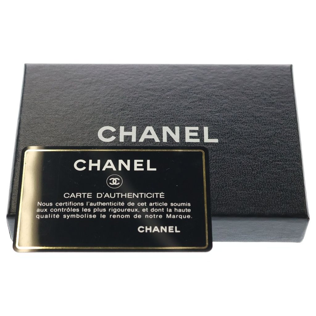 Chanel CC Logo Caviar Leather Key Case Pink Key Holder — view 7