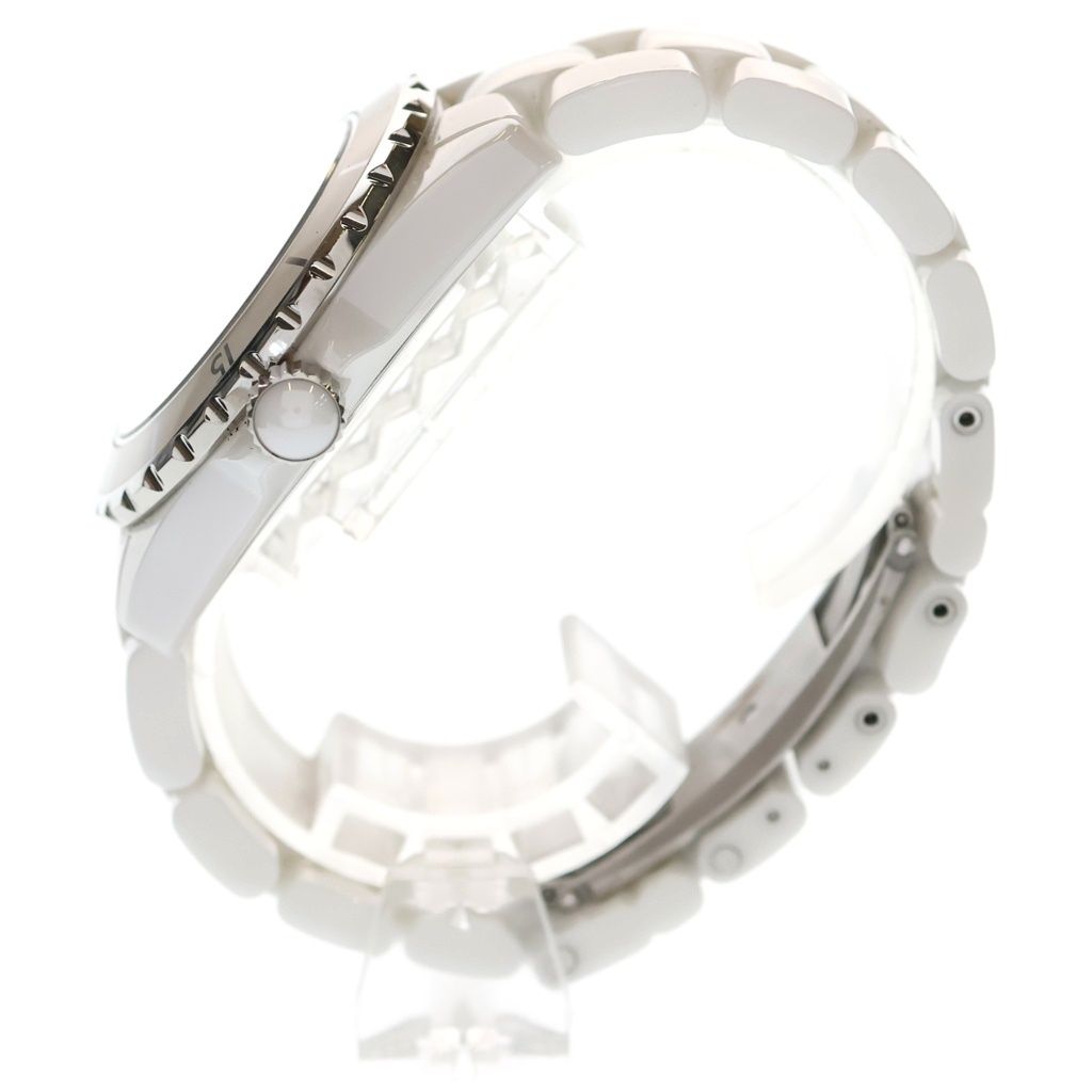 Chanel White Dial Ceramic Automatic Winding Watch — view 3