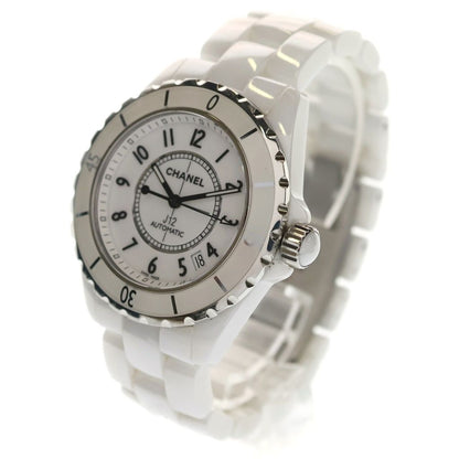 Chanel White Dial Ceramic Automatic Winding Watch — view 4