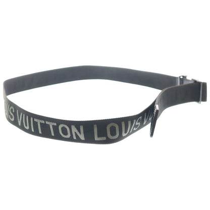 Louis Vuitton Ceinture LV Webbing 35 LV Buckle Belt Black — view 3
