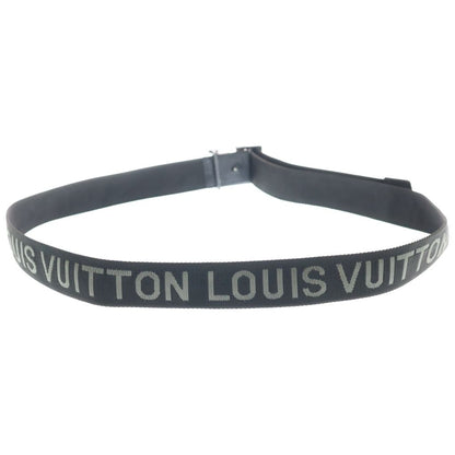 Louis Vuitton Ceinture LV Webbing 35 LV Buckle Belt Black — view 2