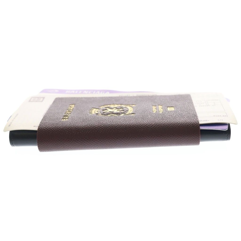 Balenciaga Passport Wallet Red Black — view 3