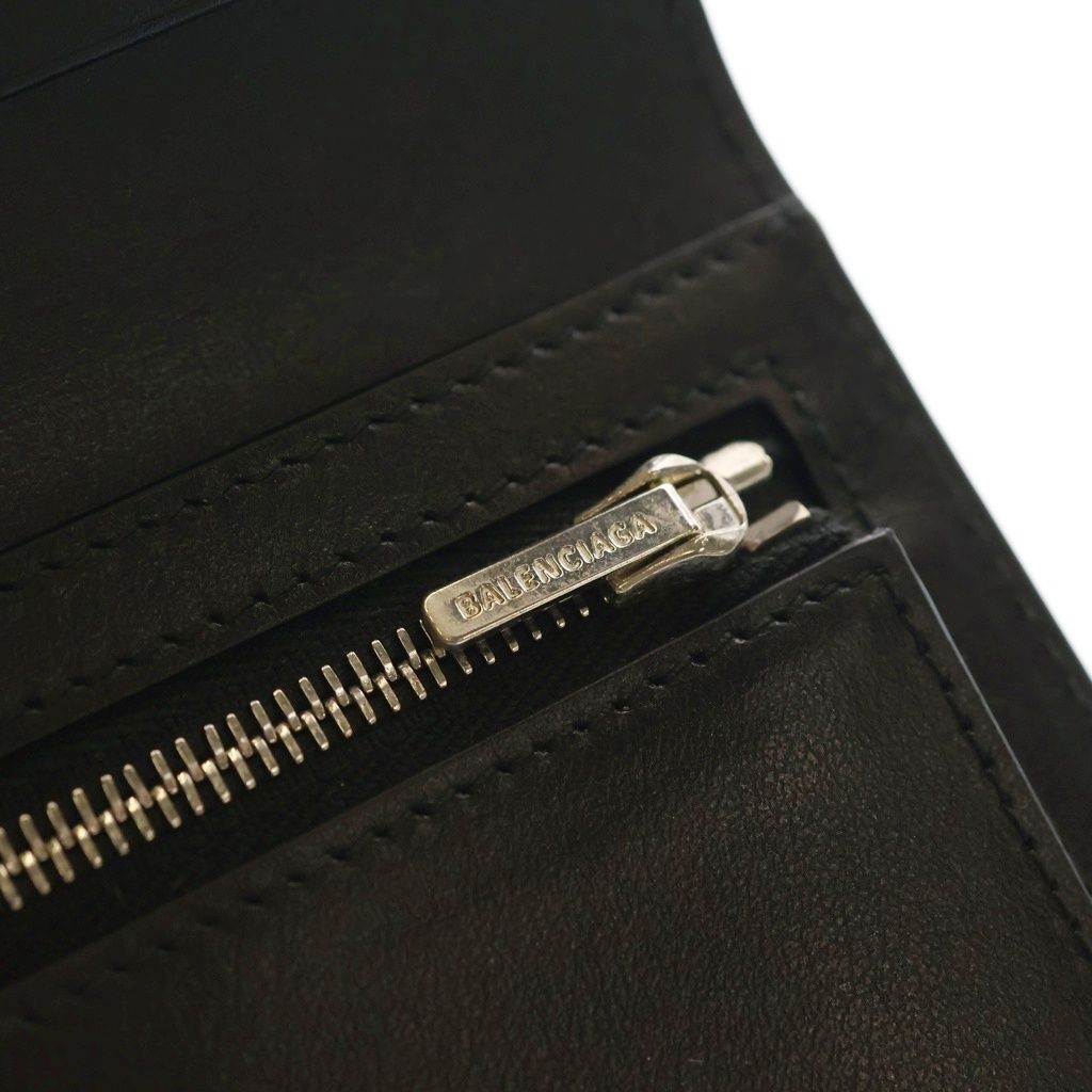 Balenciaga Passport Wallet Red Black — view 5